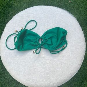 Janthee Bruna Top in Emerald Green